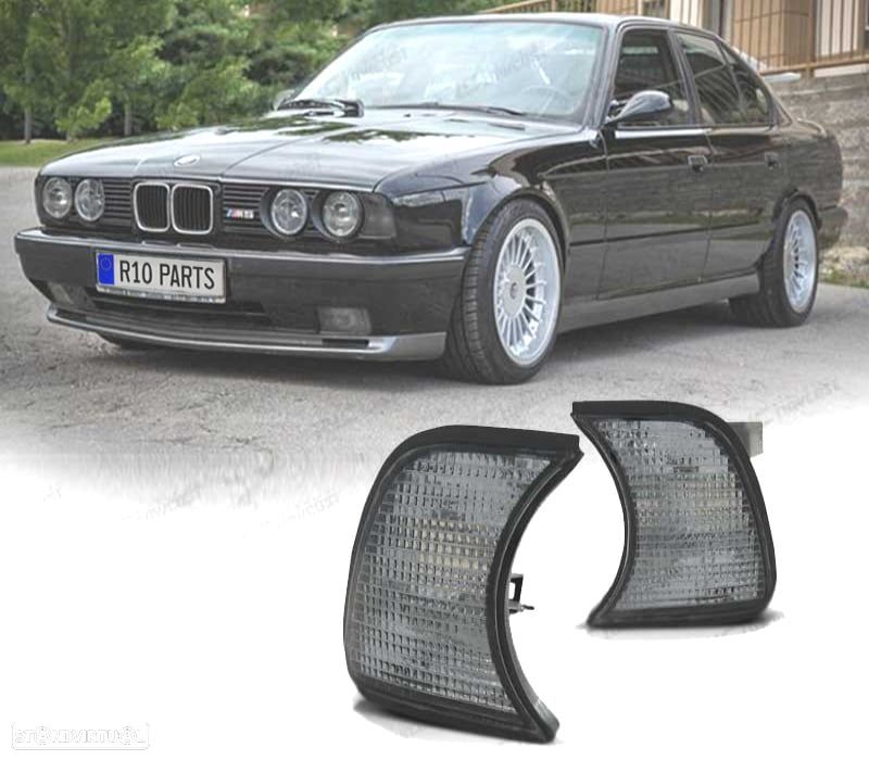 INDICADORES FRONTALES BMW E34 LIMOUSINE TOURING 88-95 FUMADO - 1