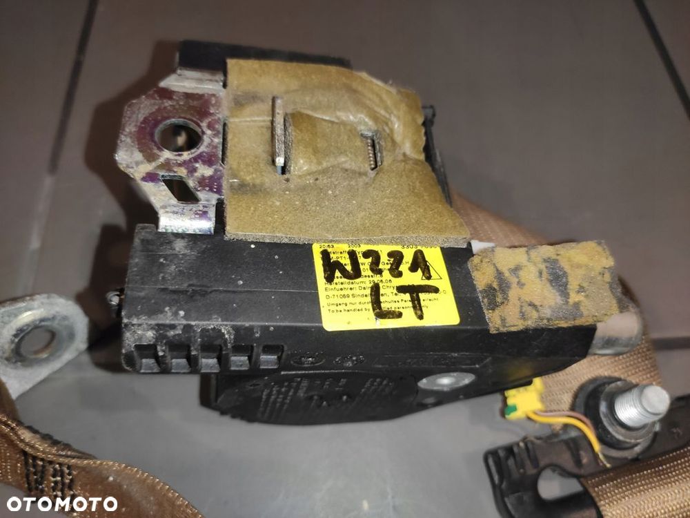 MERCEDES S-KLASA W221 PAS BRĄZOWY PRAWY LEWY TYŁ BDB STAN - 11