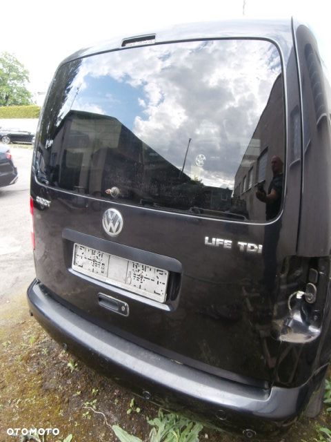 KLAPA TYLNA VW CADDY III 2004-2010 SZYBA AS3 CIEMNA CZARNA LC9Z ZDERZAK TYLNY PDC LC9X
