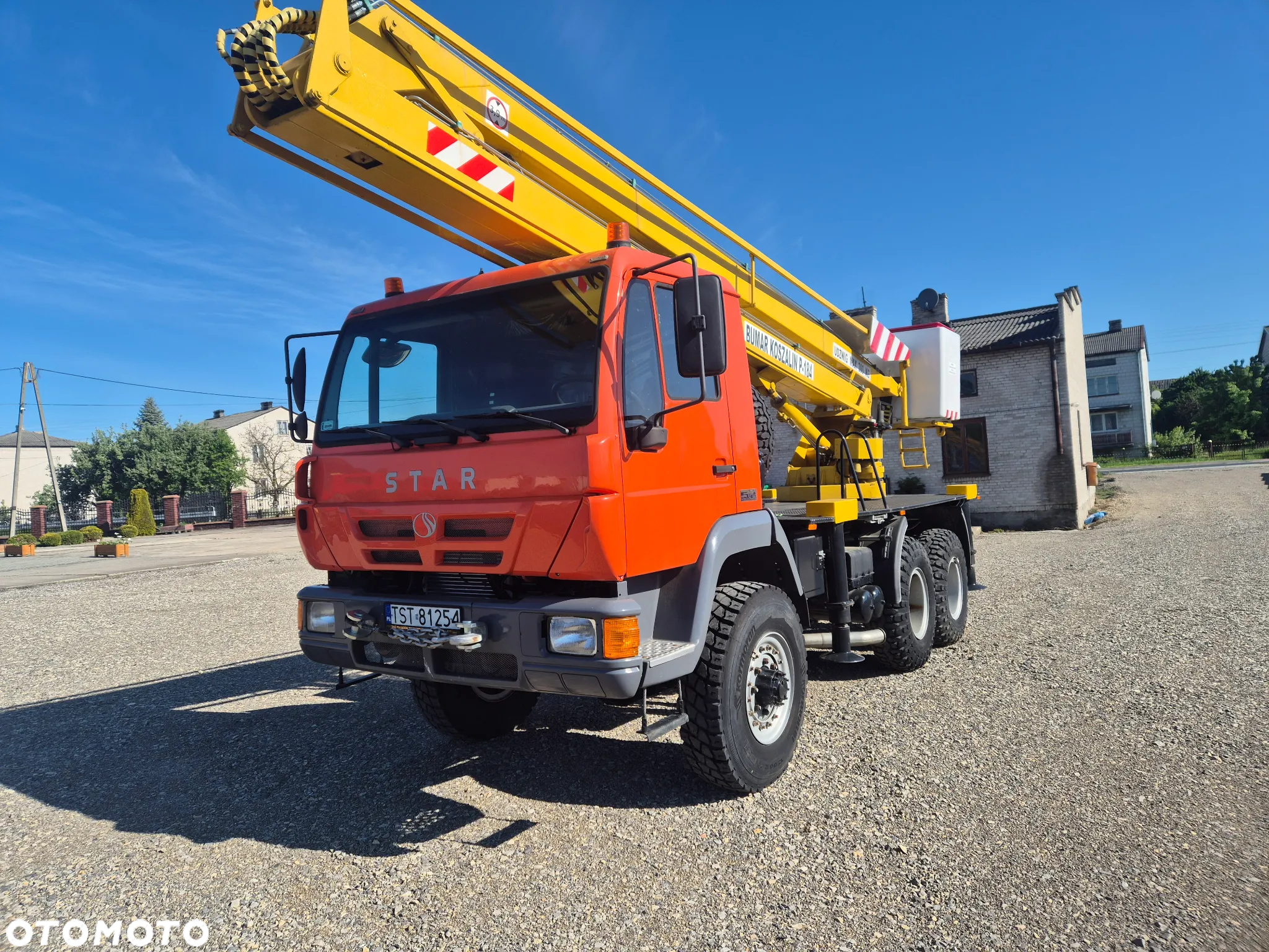 Star 266 M 6x6 MAN PODNOŚNIK KOSZOWY P-184HE KOSZ IZOLOWANY - 17