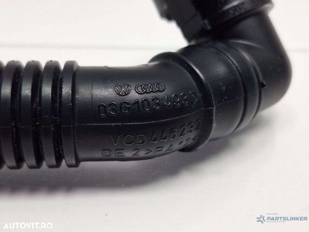 Conducta epurator gaze VOLKSWAGEN PASSAT Variant 3C5 2005 - 20111.9 TDI BKC, BLS, BXE 03G103493D