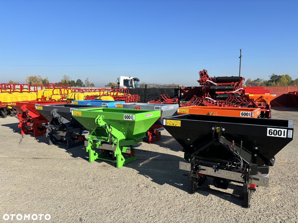 Dwutalerzowy rozsiewacz nawozów STRUMYK siewka do nawozu, siewnik 400-1200L sito/ tarcza z kwasówki/ przekładnia aluminiowa/ plandeka / sito - 11