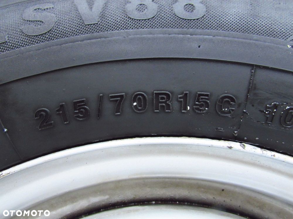 IVECO DUCATO BOXER 5X118 6J15 '' ET68 KOLO FELGA STALOWA 215/70R15C 1395239080 OPONA 6mm - 6