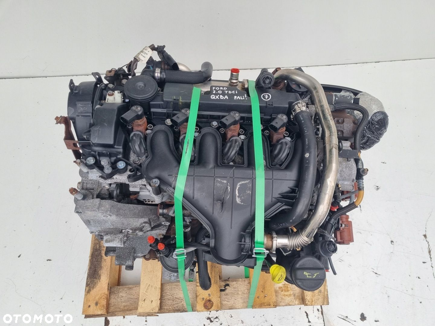SILNIK KOMPLET Ford Mondeo IV MK4 2.0 TDCI 140KM ładnie pali QXBA - 3
