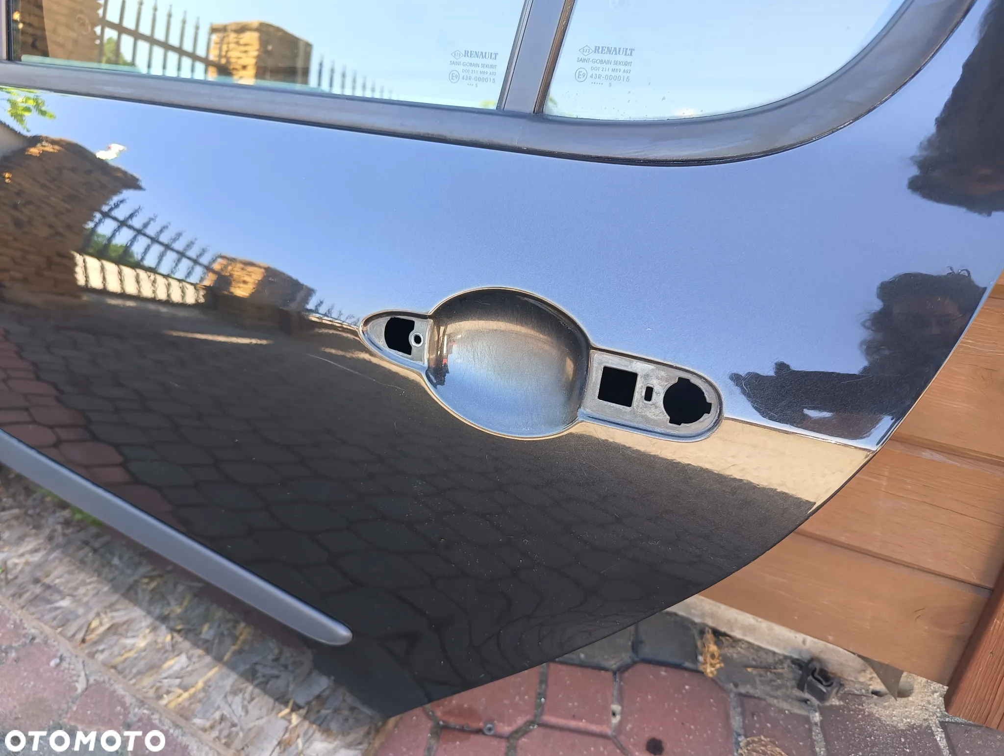 Drzwi lewy przód lewe przednie lewy tył lewe tylne Renault Modus NV676 - 9