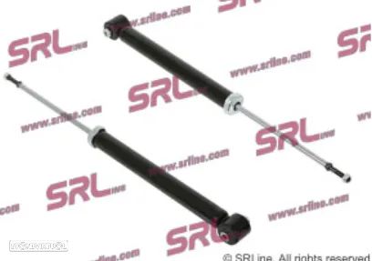 Par de amortecedores de trás Vw Passat B5 Audi A6 C5 - 1