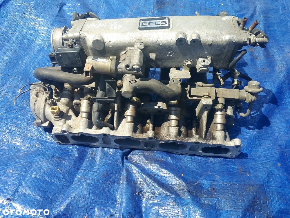 KOLEKTOR DOLOTOWY NISSAN 200SX S13 1.8 T CA18DET ECCS AAC82-17 PROSTE GWARANCJA - 4