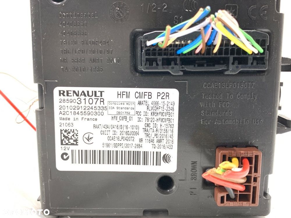 MODUŁ HFM  DACIA DUSTER (HM_) 2017 - 2022 1.5 dCi 115 (HMAD) 85 kW [116 KM] olej napędowy 2017 - - 3