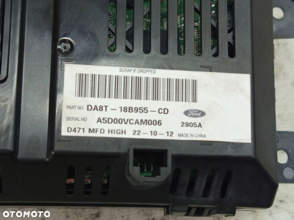 WYŚWIETLACZ EKRAN NAWIGACJI RADIA FORD FLEX DA8T-18B955-CD - 5