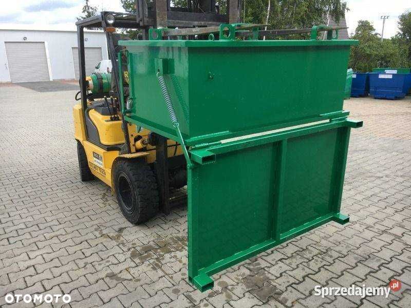 Kontener Z Systemem Otwieranego Dna PMD 1300 L pojemnik - 8