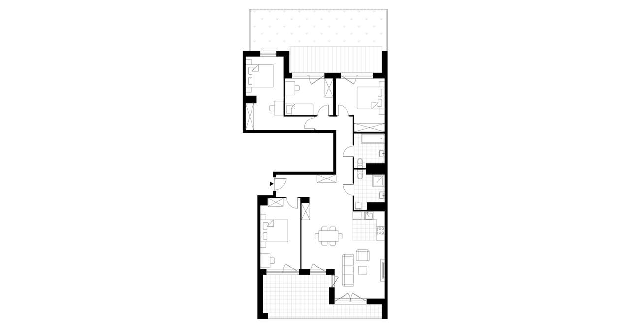 Bulvar Apartments | mieszkanie 5-pok. | C.2.01 - Pełny obrazek: 4/20