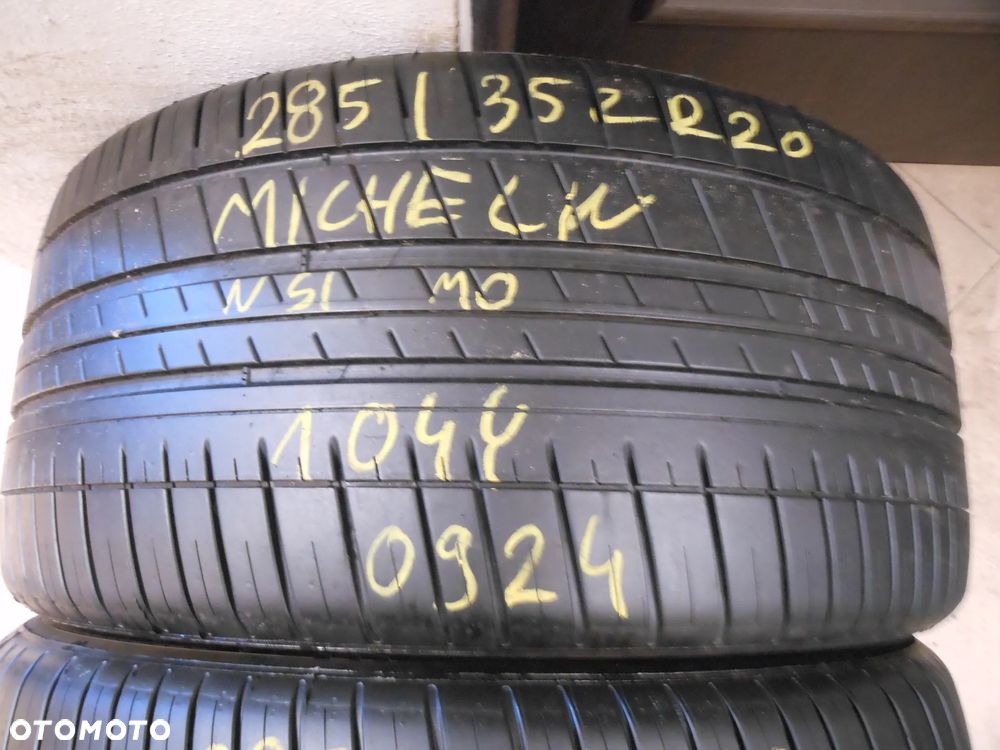 Opony 285/35r20 michelin pilot sport 3 6,6mm MO  lato para - 2