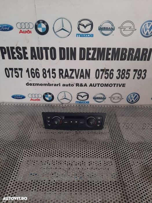 Panou Modul Comenzi Clima Ac Climatronic Bmw E90 E91 E92 E93 E87 E88 E81 E82 Cod 9220610 - 1