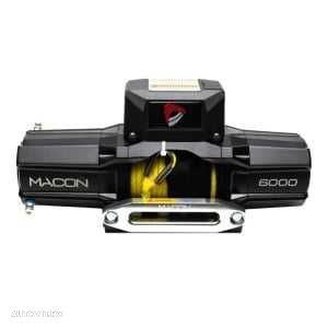 Troliu electric Macon Wild 6000lbs (2727KG) 12V cablu sintetic 15m - 1