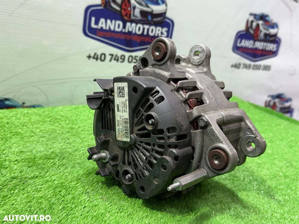 ALTERNATOR SKODA OCTAVIA 3 2.0 DIESEL 2014 COD OEM 03L903024L 2013-2016 - 3