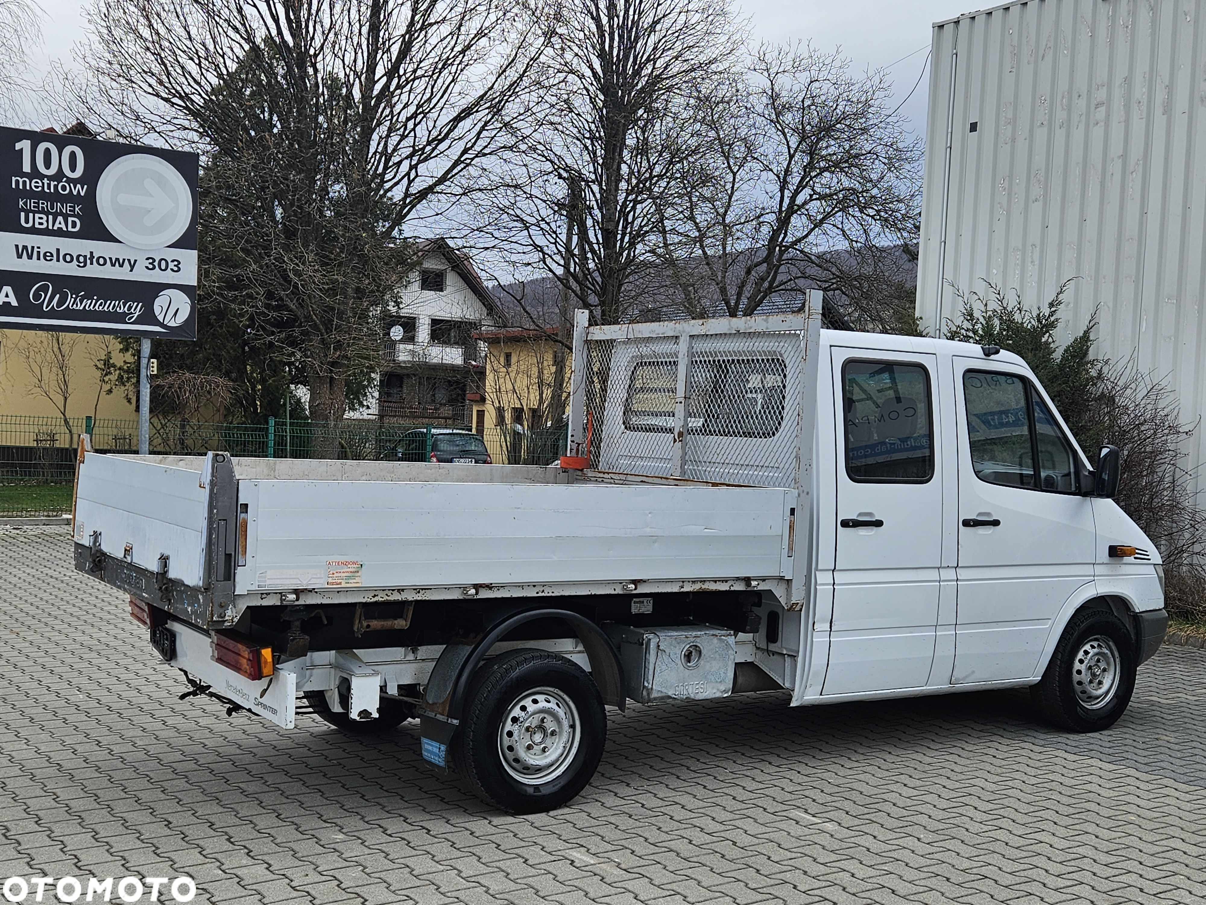 Mercedes-Benz Sprinter 313 CDI Doka/Dubel Kabina Wywrotka/Kiper 3-Str ! Oryginał ! - 9