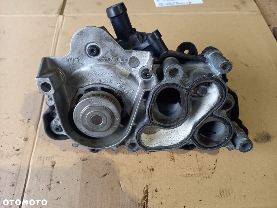 POMPA WODY TERMOSTAT VW POLO UP MII 1.0 1.2 TFSI 04C121042D - 5