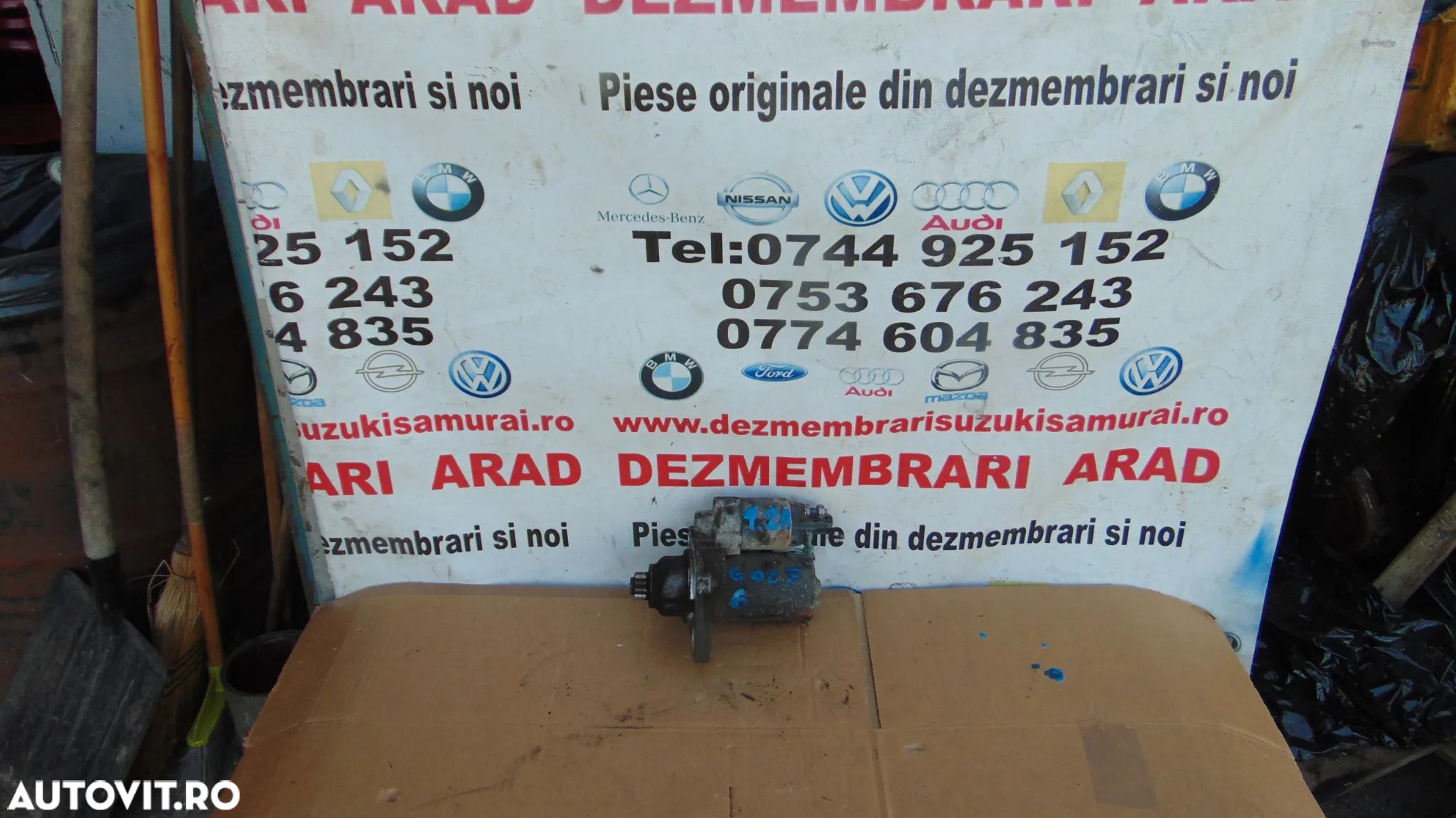 Electromotor VW Golf 6 1.2 benzina tsi Skoda Octavia seat leon toledo passat b7 polo 6r ibiza fabia - 1