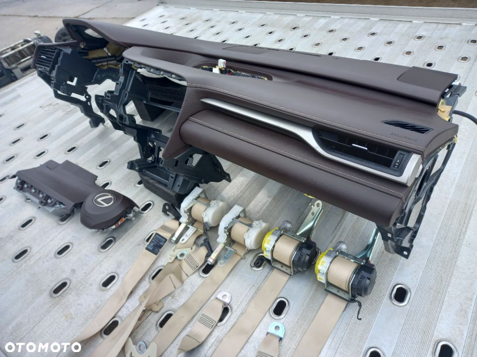 LEXUS RX 450H 16- konsola airbag BRĄZ orginal. Kpl - 2