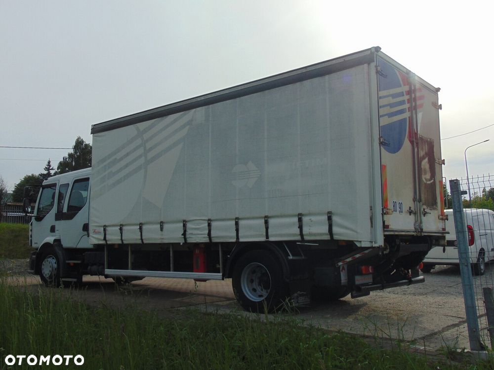 Renault Midlum 240DXi Firanka Plandeka Skrzynia Rama Brygadowa Kabina 6 osób - 3