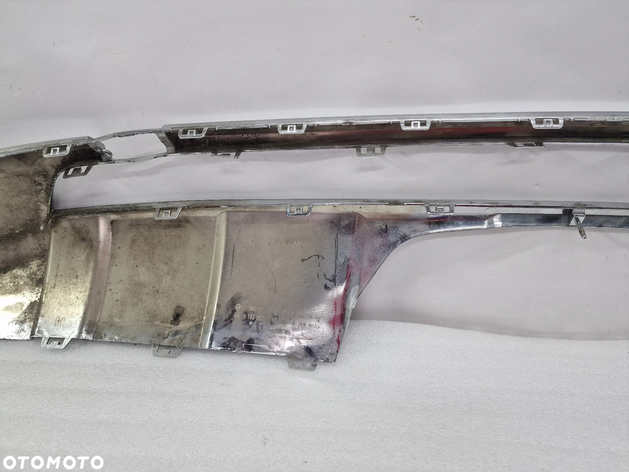 MERCEDES ML W166 AMG 11- DYFUZOR / DOKŁADKA ZDERZAKA TYLNEGO TYLNIEGO TYŁ , NR A1668804340 / A1668804440 , NR AUKCJI GL398 - 22