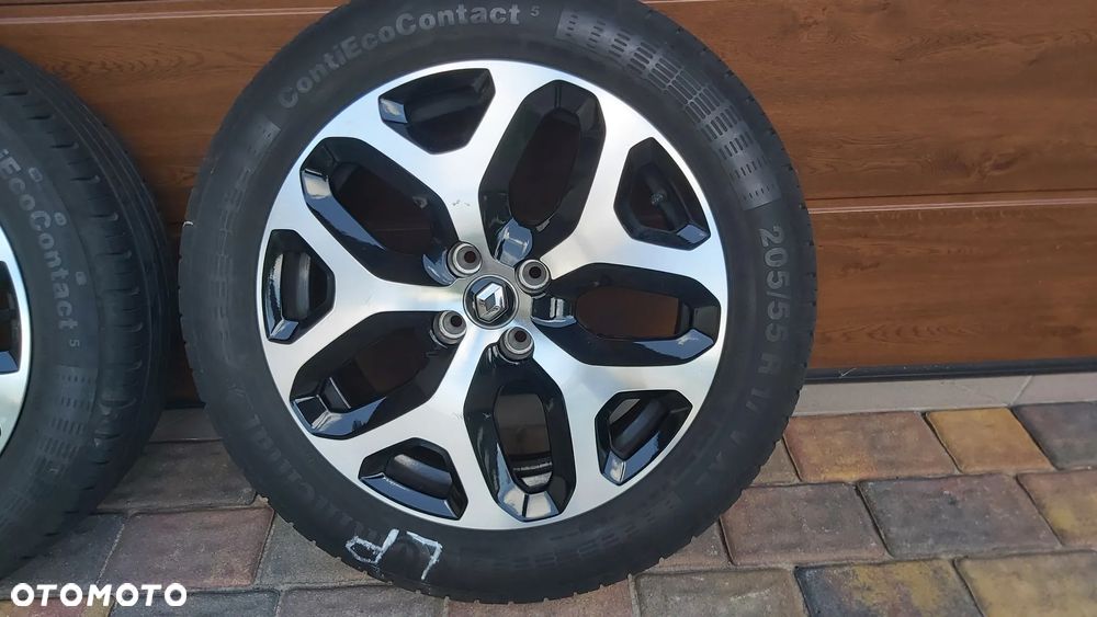 Komplet kół Renault Captur 205/55R17 - stan idealny - 5