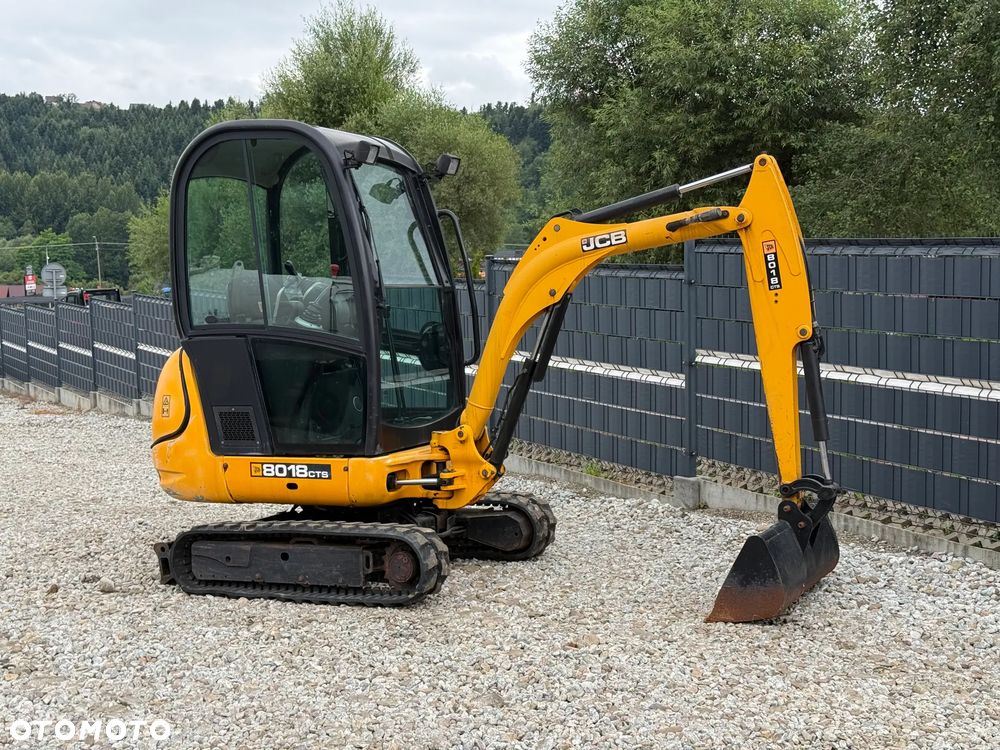 JCB MINIKOPARKA JCB 8018 3 Łyżki Stan IDEALNY - 17