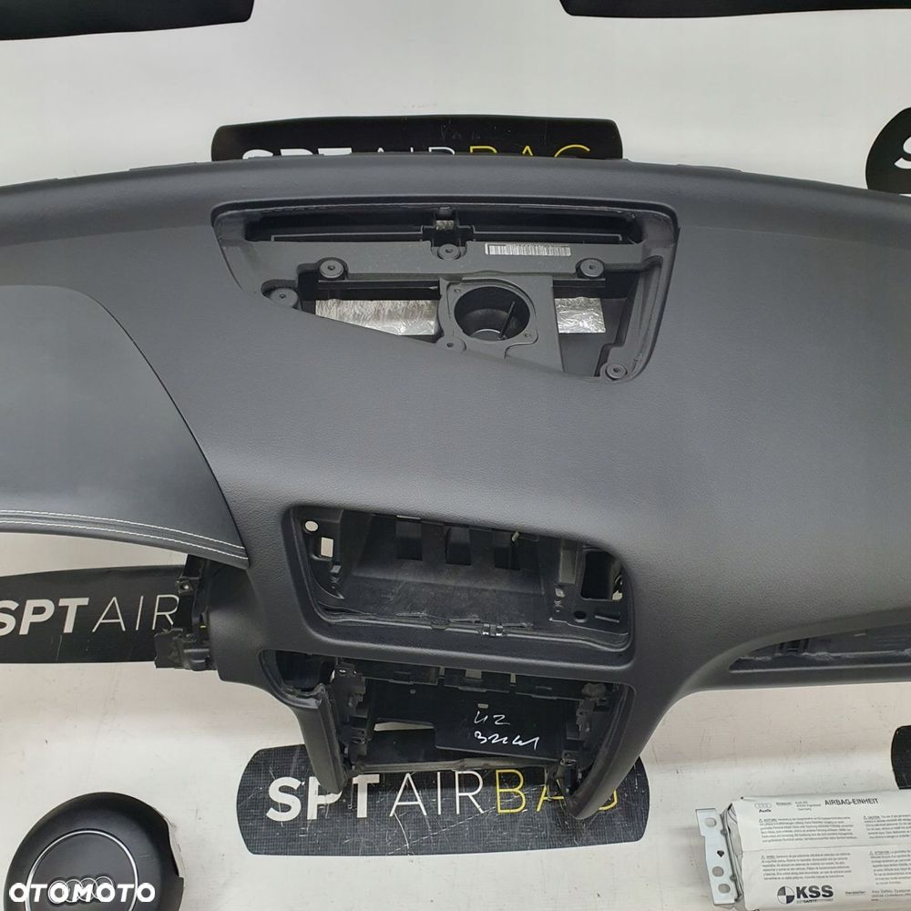 AUDI SQ 58R LIFT DESKA ROZDZIELCZA KONSOLA KOKPIT PULPIT PODUSZKI AIRBAG AIR BAG PASY KIT SET - 3