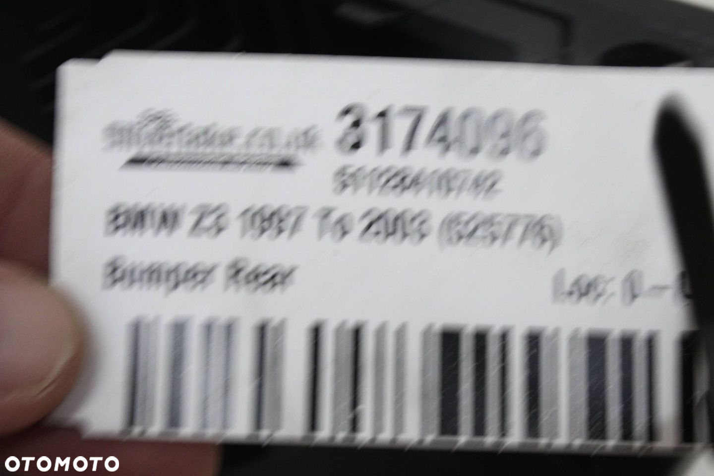BMW Z3 E36/7 E36/8 1995R- ZDERZAK TYŁ TYLNY - 9