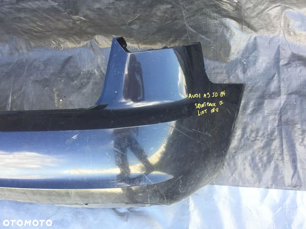 AUDI A3 5D SPORTBACK LIFT 2008-2012 ZDERZAK TYLNY TYŁ - 4