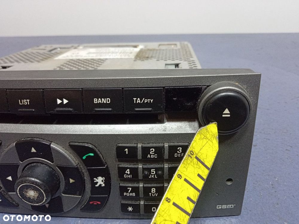 PEUGEOT 407 RADIO CD FABRYCZNE 96559851YW - 10