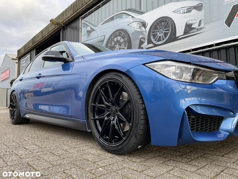 Nowe czarne alufelgi 18 BMW 5x120 felgi 8j ET35 F10 Z3 Z4 E46 X1 X3 E83 F25 E90 F30 F34 GT F01 F12 F20 E87 E60 xDrive Opel Insignia JR44 JR21 Haxer HX036 Styling M Pakiet Forzza Oregon - 22