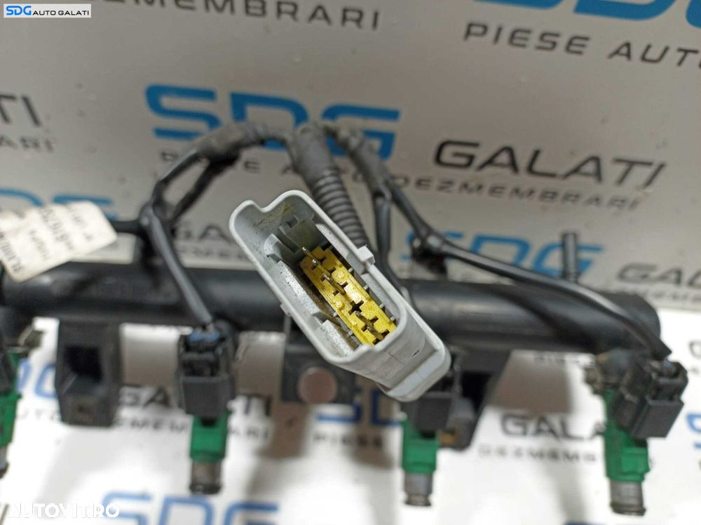 Rampa Injector Injectoare Peugeot 307 1.6 i Benzina 2002 - 2008 Cod 9655833580 01F023 29492 [X3714] - 2