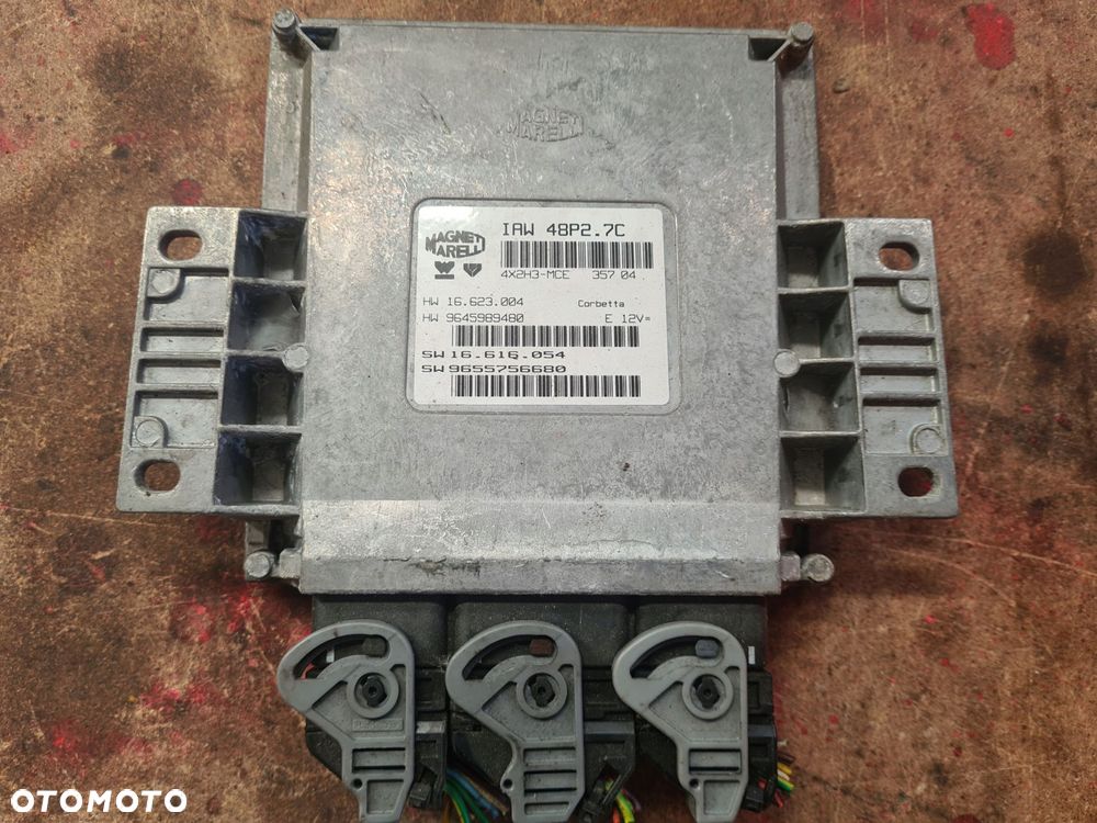 sterownik silnika 9655756680 citroen c3 ii 1.1 - 1