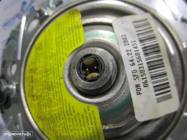 Airbag Condutor 1M0880201N SEAT LEON  1M 2003 1.9TDI 110CV 5P PRETO - 4