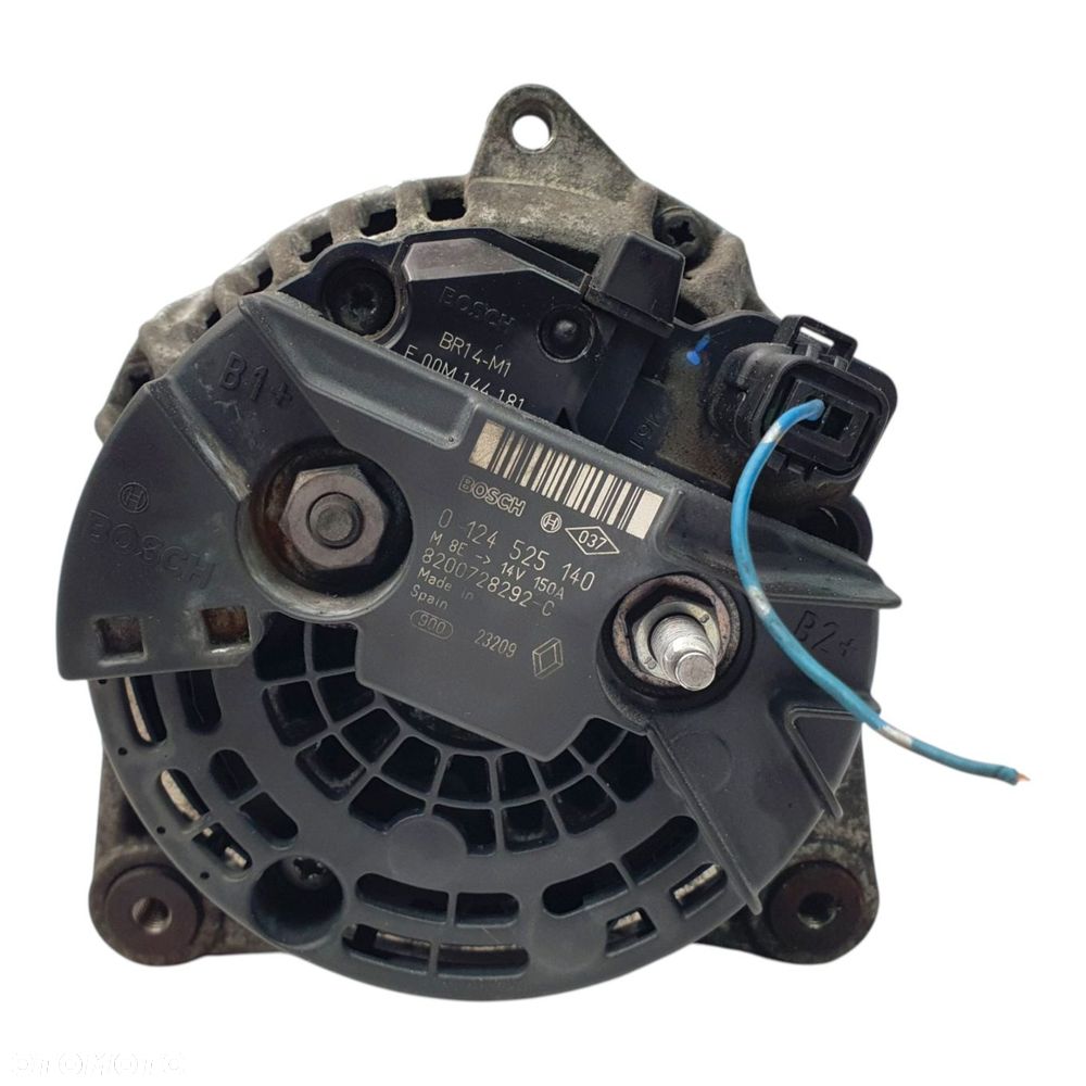 ALTERNATOR Nissan Qashqai Renault Clio 1.5 dCi 0124525140 8200728292C 150A - 6