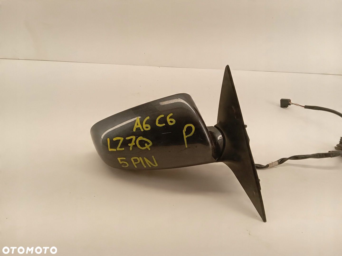 LUSTERKO PRAWE PRZEDNIE AUDI A6 C6 04-08 LZ7Q 5 PIN - 1