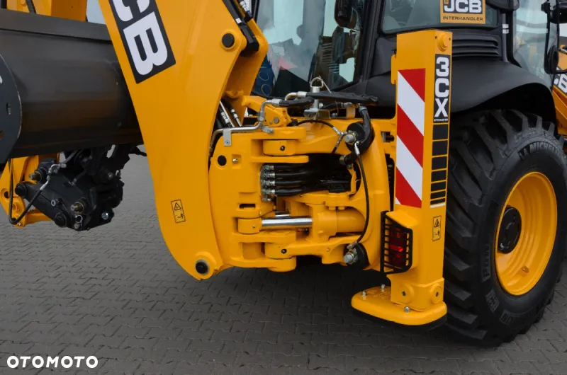 JCB WYNAJEM DŁUGOTERMINOWY 3CX AEC 2024r KLIMA, SZYBKOZŁĄCZE, 3 ŁYŻKI, UCHYLNA SKARPÓWKA - 9
