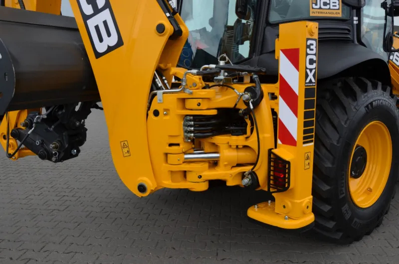 JCB WYNAJEM DŁUGOTERMINOWY 3CX AEC 2024r KLIMA, SZYBKOZŁĄCZE, 3 ŁYŻKI, UCHYLNA SKARPÓWKA - 9