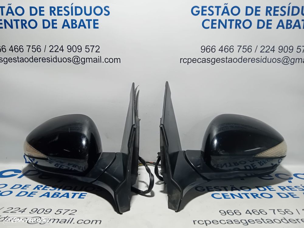 .Conjunto Espelho Retrovisor Direito Esquerdo Honda Civic 8 VIII Original - 4