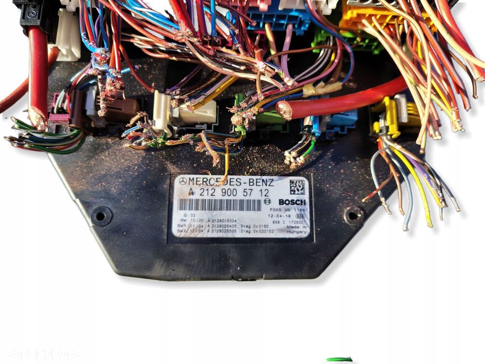 KOMPUTER STEROWNIK SILNIKA ZESTAW A6519007500 MERCEDES KLASA C W204 2.2 CDI - 4