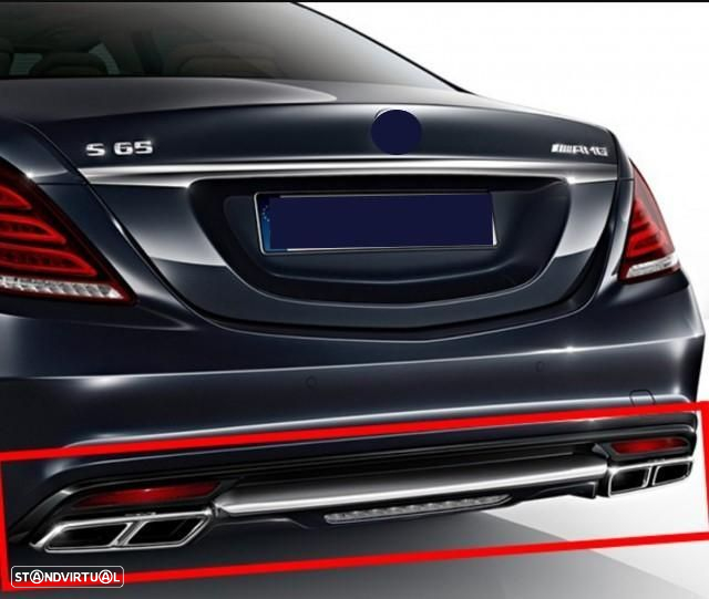Ponteiras de Escape Mercedes CLS / E / S / SL Amg - 7