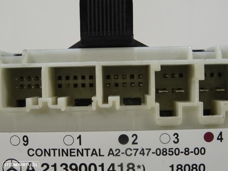 Módulo Eletrónico Mercedes-Benz E-Class (W213)  A2139001418 / A2c74708 - 3