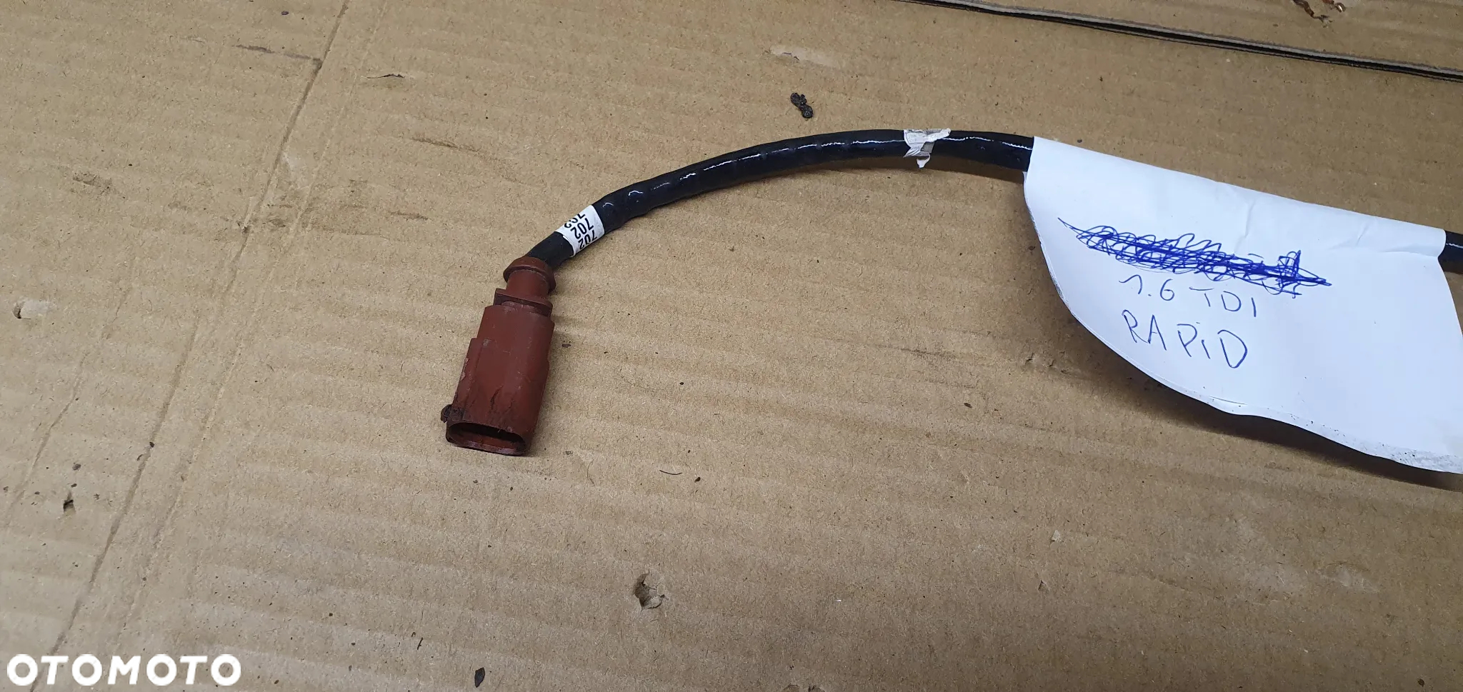 Czujnik temperatury spalin sonda Skoda Rapid 1.6 TDI 03L906088FG - 3