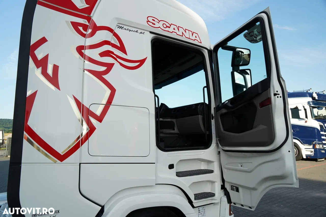 Scania S 500 / MEGA / RETARDER / PLATĂ JOSĂ / CONTRACT DE SERVICE POST-SERVICE / IMPORTAT - 35