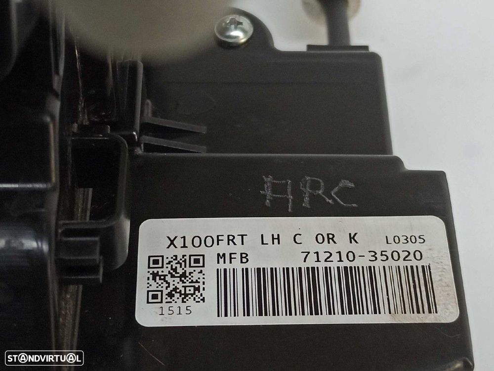 FECHADURA PORTA FRENTE ESQUERDA SSANGYONG XLV CLEVER EDITION 4X2 - 8