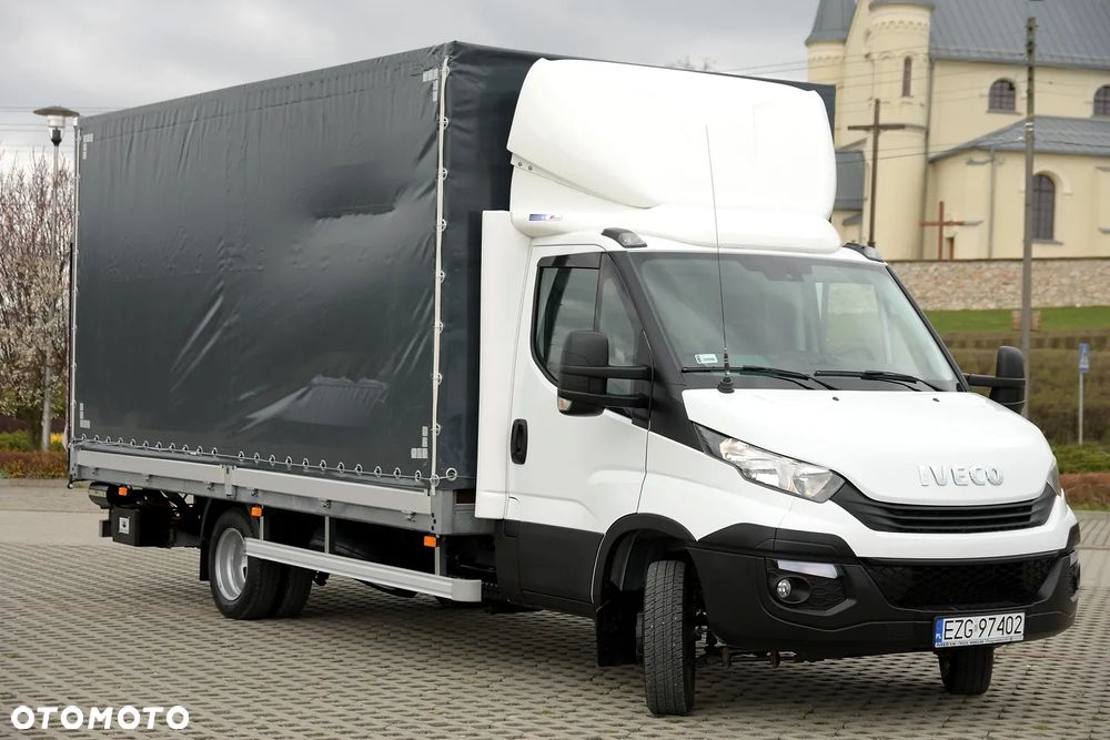 Iveco DAILY 50-180 * BURTO-PLANDEKA + WINDA DHOLLANDIA 1TONA* Salon PL PRZEBIEG 50TYS KM - 11