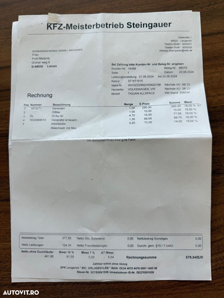 Volkswagen Tiguan 2.0 TDI SCR (BlueMotion Technology) DSG Sound - 39