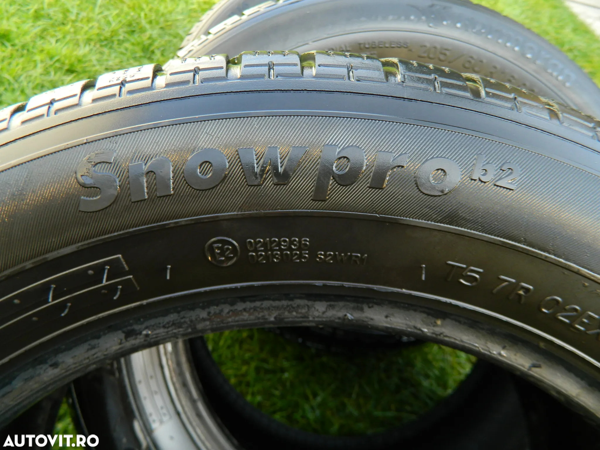 4 Anvelope Cauciucuri Iarna 205 60 R16 Kormoran SnowPRO DOT 2014 , profil 7mm - 6