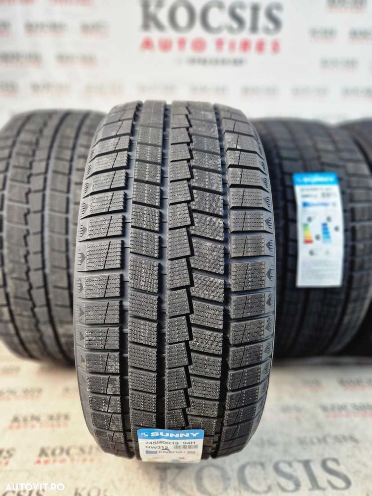 SET Anvelope noi iarna - 245 40 19 cu 275 35 19 - SUNNY - 2
